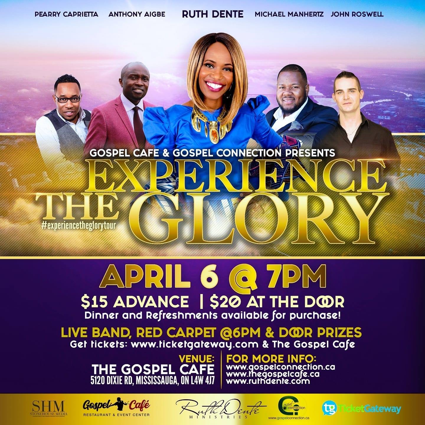 Pastor Ruth Dente concert "the Glory"