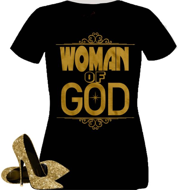 Woman of God Bold Christian T-shirt | Faith Apparel| Wear